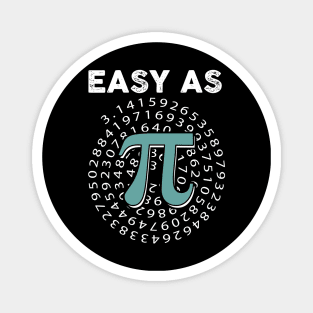 Funny pi Easy as pi Magnet